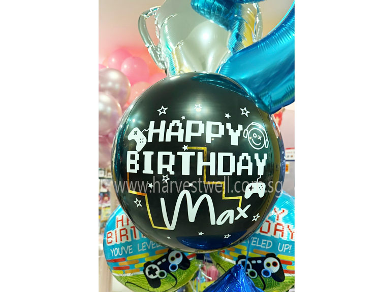 Personalised Games On Balloon Cluster Singapore